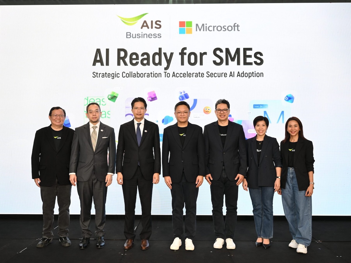 AIS and Microsoft launch AI solutions and skills initiative for Thai SMEs