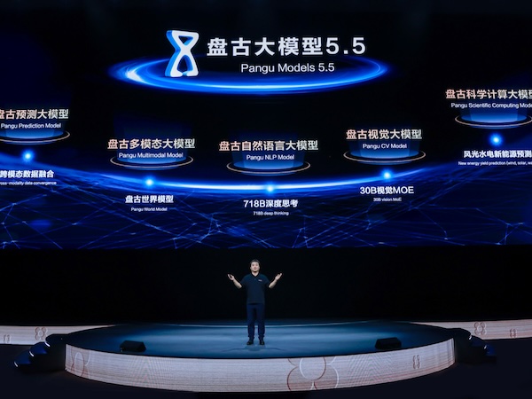 Huawei Cloud upgrades LLMs with Pangu Models 5.5