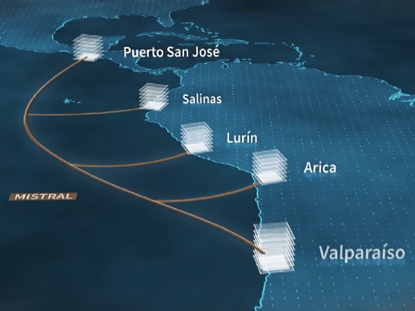 Telxius' LatAm submarine cable Mistral goes live